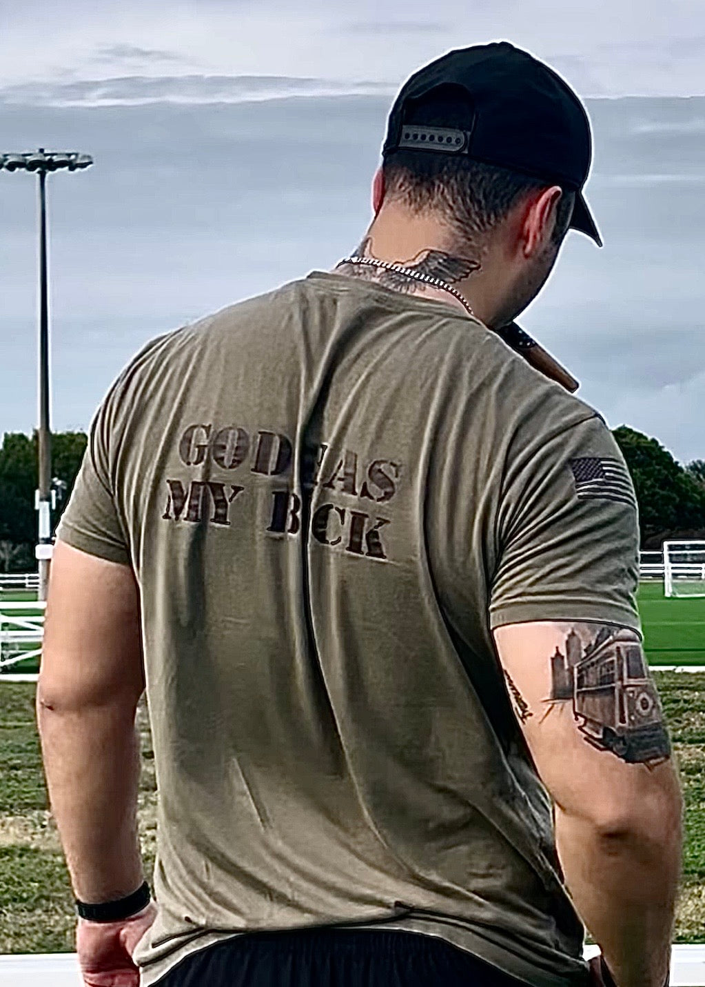 Military Shirt (God Has My Back)