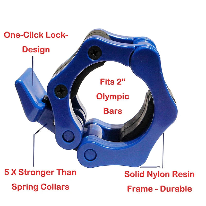 Pro Dumbbell Barbell Bar Clip Collar