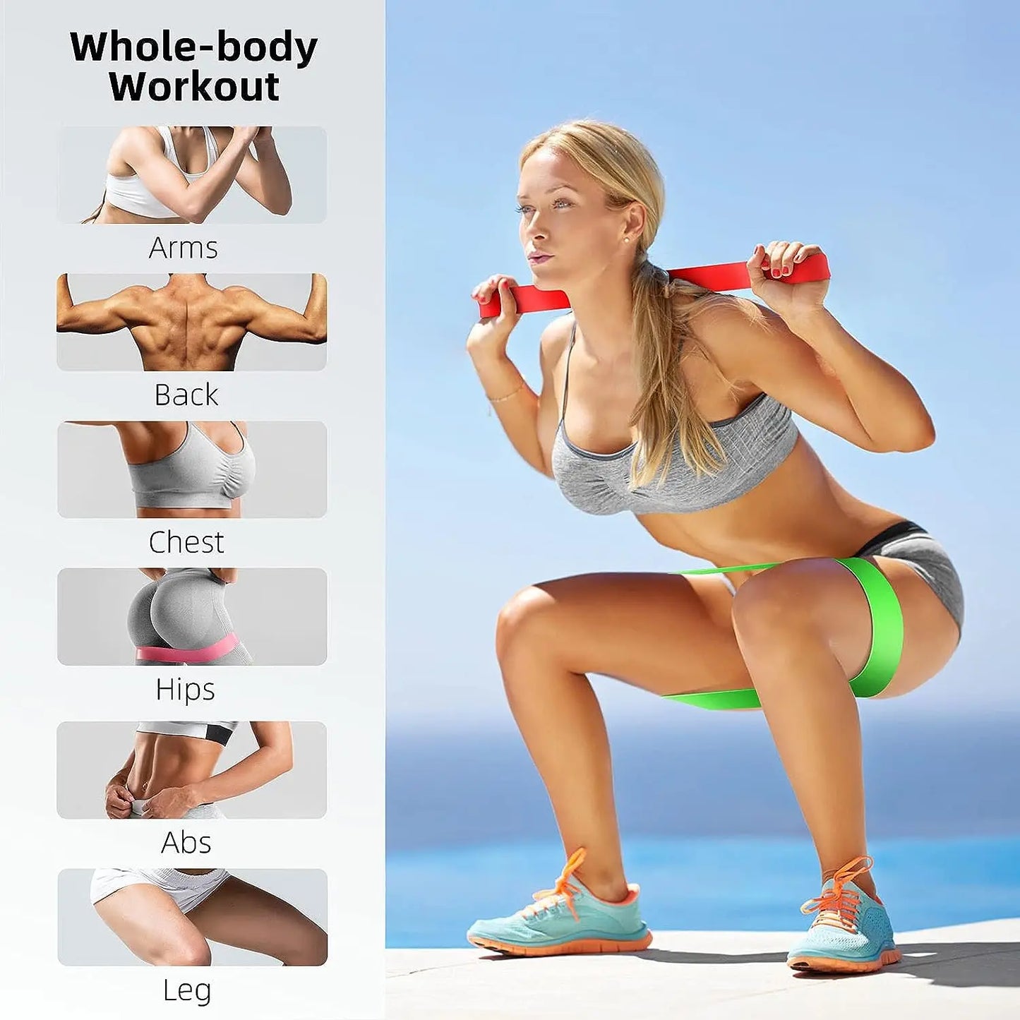 Resistance Band For Training Bodybuilding Sports