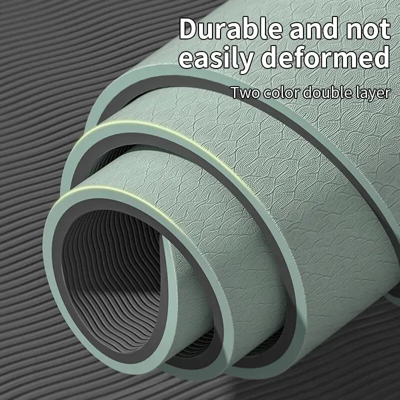 Yoga Mat Non Slip with Carrying Strap