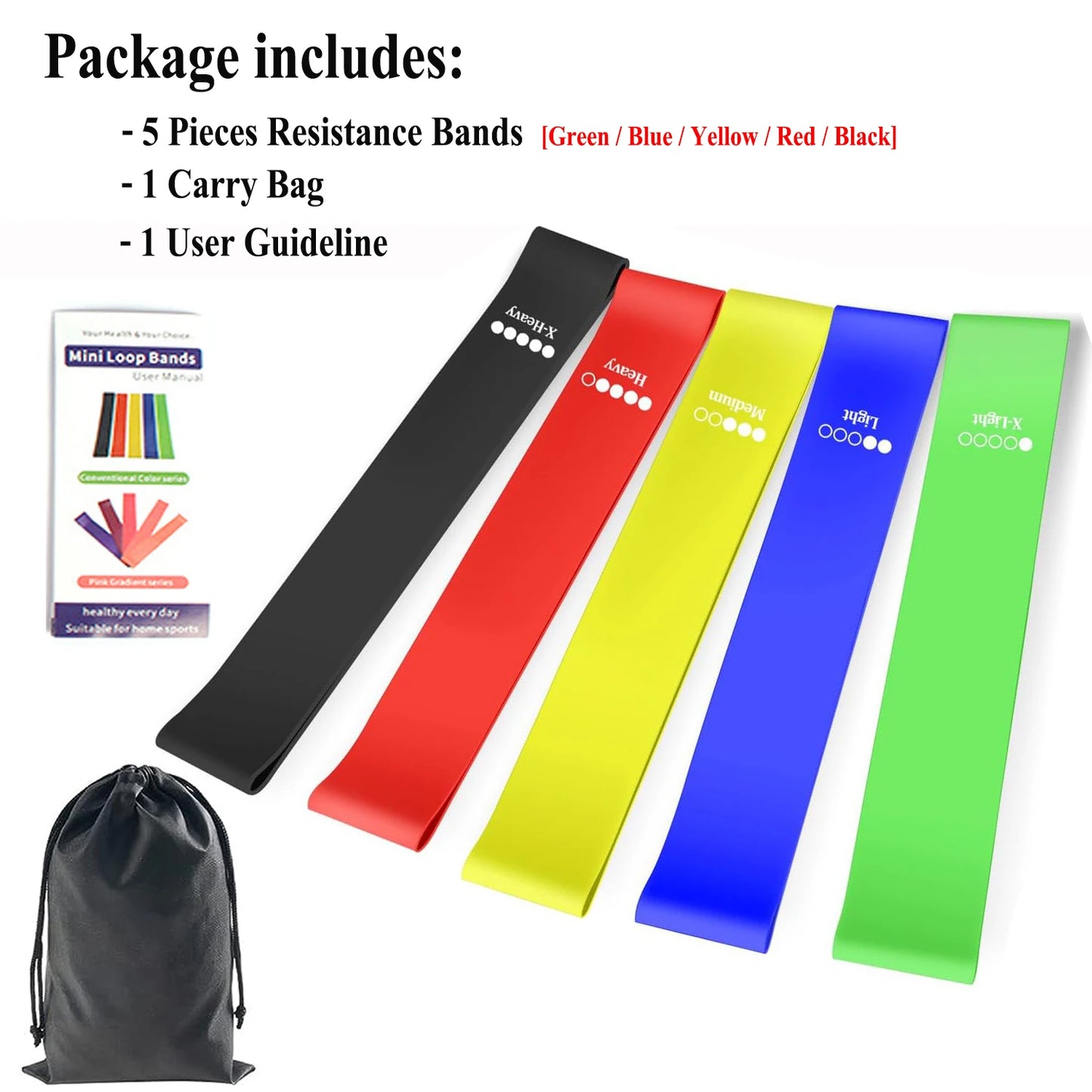 Resistance Band For Training Bodybuilding Sports