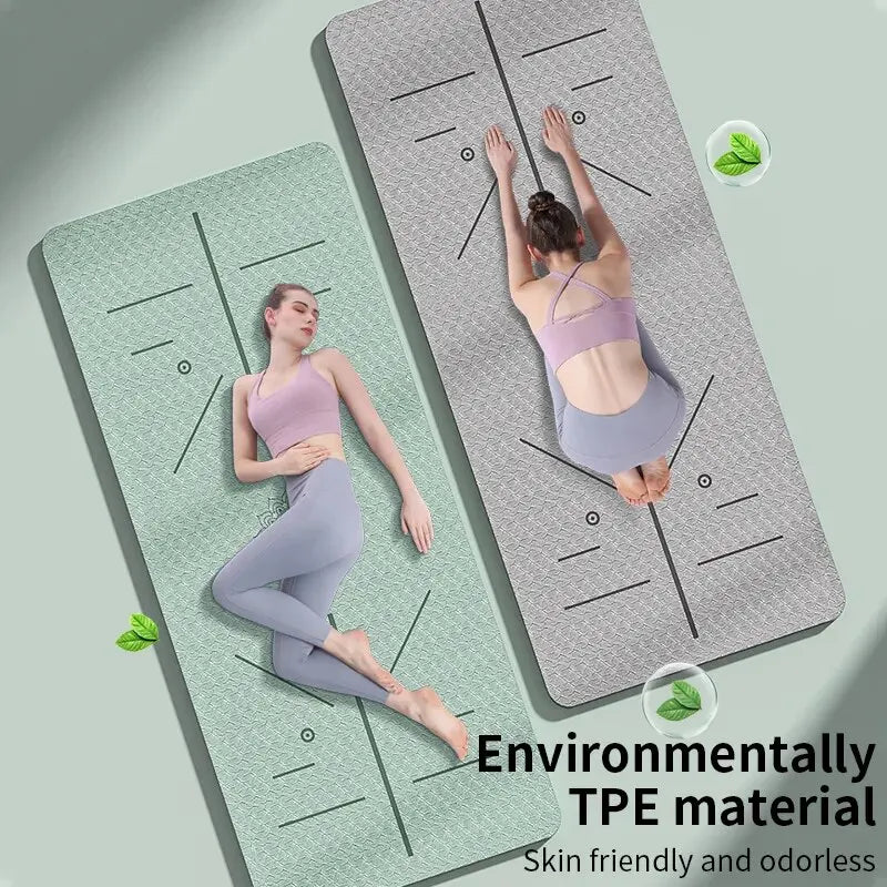Yoga Mat Non Slip with Carrying Strap