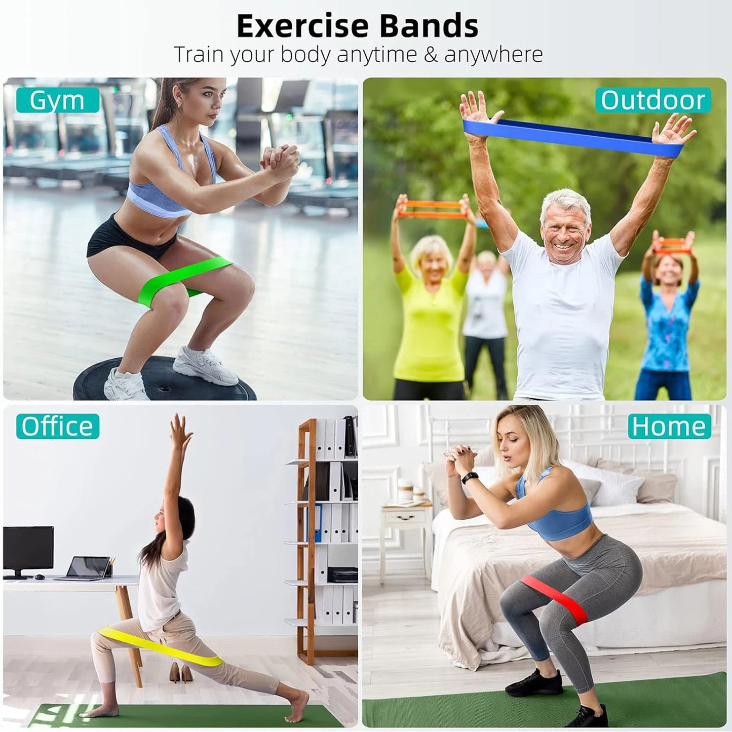 Resistance Band For Training Bodybuilding Sports