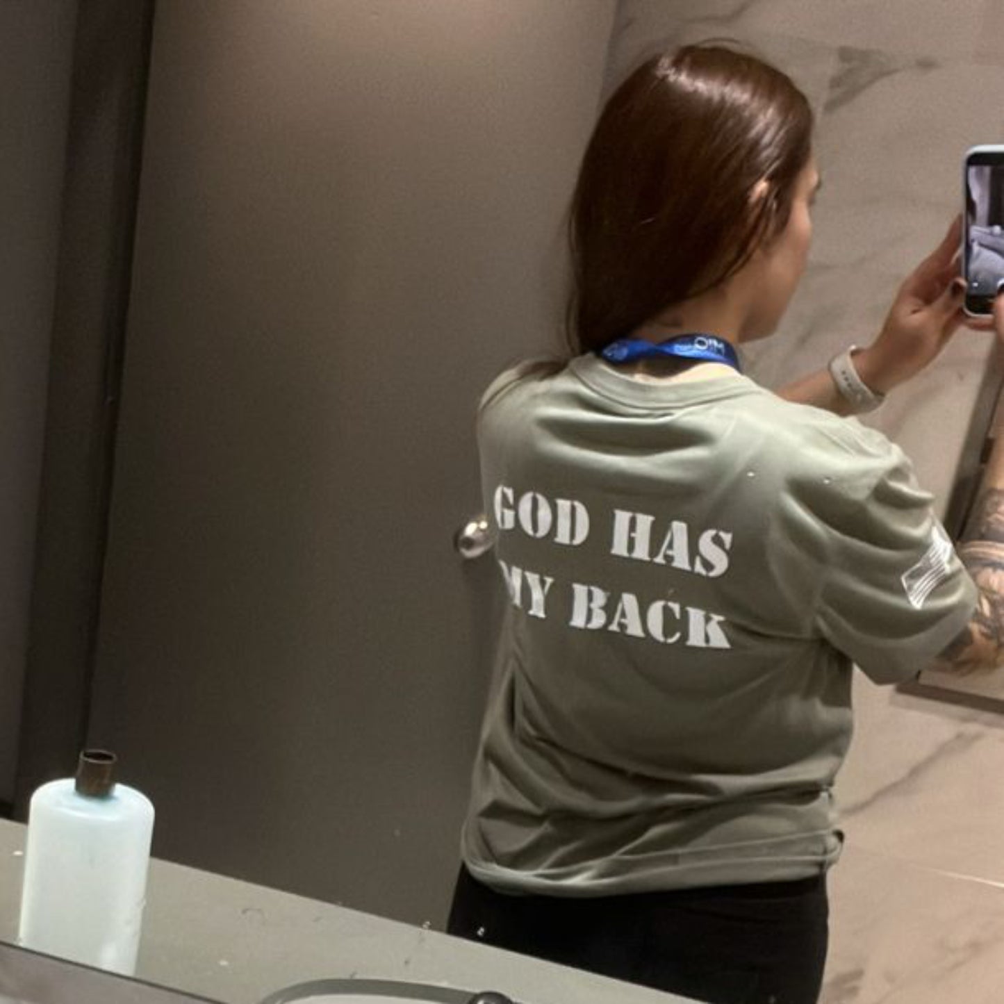 Military Shirt (God Has My Back)